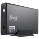 C5 RX35-AT-SU BLK Aluminum 3.5" Black SATA USB 2.0 External Enclosure