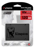 Kingston 120GB A400 SSD 2.5'' SATA 7MM 2.5-Inch SA400S37/120G Ultra Speeds